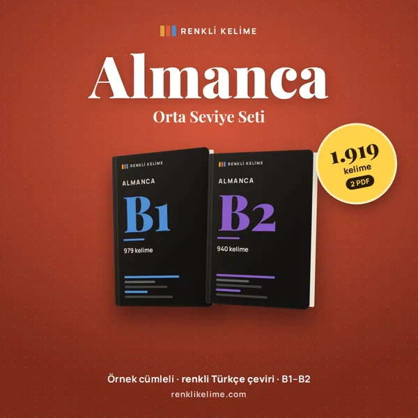 Almanca B1–B2 PDF seti kapağı